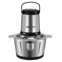 Tocator de alimente HALEY HY-1225 – Putere de 500W si vas de 2L din inox pentru tocare rapida si eficienta