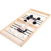Joc Fooseball Interactiv, Kaveny, Tip Hockey pe Gheata, din Lemn, 10 Piese de Joc, +4 Ani, 35 x 22 cm, Multicolor