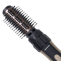 Perie Rotativa cu Uscator HALEY – Feon 2 in 1, 1000W, 2 Trepte Viteza, Coafare Rapida si Volum, Design Elegant Negru