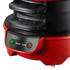 Aparat de facut Burgeri Haley, 600W – Mic Dejun Rapid, Placi Antiaderente, Incalzire Uniforma, Deschidere 180°