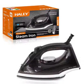 Fier de Calcat Electric de Mana, HALEY, 1400W, sub Presiune, cu Abur, Negru