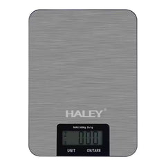 Cantar Electronic HALEY, 5000G, din Otel Inoxidabil Design Portabill, Argintiu