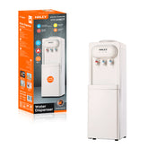 Dozator de Apa HALEY cu Compresor, Apa Calda si Rece, 550W/95W, Inox, Protectie Copii, Alb