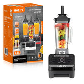 Mixer Multifunctional HALEY HY-2715, 5500W, 2.5L, 2 Viteze, Functie Pulse, Curatare Automata, 2 in 1