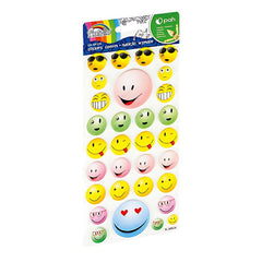 Abtibilduri - emoticoane, gumat, set 31 buc, Fiorello, GR-NP155 / 170-2764