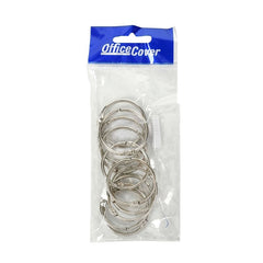 Accesorii creatie - inele metal, 25mm, set 10 buc, Colorarte