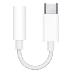 Adaptor Audio Kadeny,USB Type C-Jack 3.5 mm, Alb