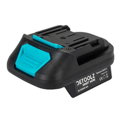 Adaptor Detoolz utilizare acumulator FlexiPower - echipamente Micul Fermier (compatibil Makita LXT)