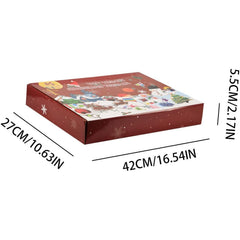 Advent Calendar Fidget Toys, Kaveny, Model Craciun, Multicolor