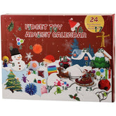 Advent Calendar Fidget Toys, Kaveny, Model Craciun, Multicolor
