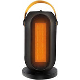 Aeroterma / Radiator Kaveny PTC-1500Q1, 1200 W, 2 trepte de putere, termostat reglabil, Negru