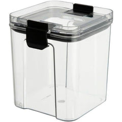 Set 4 Recipiente Depozitare Alimente, Kaveny, pentru Organizare Bucatarie, cu Inchidere Ermetica, Transparent, Plastic fara BPA, Compatibile cu Masina de Spalat Vase, Diferite Dimensiuni, 350 ml, 1300 ml, 2700 ml, 4600 ml