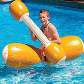 Colac de inot gonflabil sub forma de pluta + vasla gonflabila , Joc pentru piscina, Kaveny