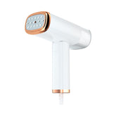 Aparat de Calcat Vertical Portabil cu Abur, Kaveny, Putere 1000W, Rezervor de 100 ml, Priza, Functie Anti Calcar si Auto Curatare, Pliabil, 15x17x7.5 cm, Alb