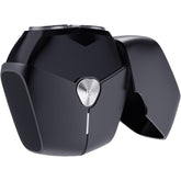 Aparat de Ras Portabil, Kaveny, 8W, Autonomie 60 min, Incarcare Cablu Type C Inclus, Periuta de Curatare, Husa, Reincarcabil, 7.3x7.5x3.3 cm, Negru