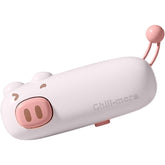 Aparat de Sigilat Ambalaje, Kadeny, Incarcare USB Tip C, 400 mAh, 10.2 x 3.7 x 4.3 cm, Model Porc, Roz