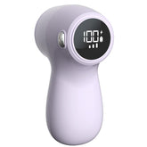 Aparat Electric de Curatat Scame 2in1, Kaveny, Indepartare Scame si Aspirare, 15 x 8.5 cm, din ABS si Otel Inoxidabil, Incarcare USB Tip C, Mov