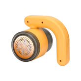 Aparat Pentru Curatat Scame, Par Si Praf, Kaveny, cu LED, Pentru Diferite Tipuri De Material, Cu Lame Din Otel Inoxidabil, Compartiment de Depozitare, Maner Reglabil, 11x10.5x8.7 cm, Galben