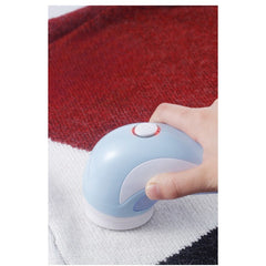 Aparat Pentru Curatat Scame, Par Si Praf, Kaveny, Pentru Diferite Tipuri De Material, Cu Lame Din Otel Inoxidabil, Incarcare Prin USB Type-C, Cu Perie De Curatare si Cablu USB Incluse, 13.5x9 cm, Albastru