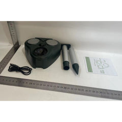 Aparat Solar LED cu Ultrasunete, Kadeny, Repelent pentru Animale Mari si Mici, Lumina Rosie si Alba, Anti Rozatoare, Anti Insecte, Frecventa 13.5KHZ-65 KHZ, Senzor PIR, 13 x 14.7 x 24.5 cm, Verde