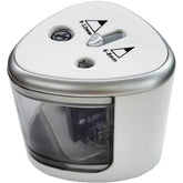 Ascutitoare Electrica cu 2 Gauri, Kaveny, Gri, Baterii 4 x AA (neincluse), 7.5 x 7.5 x 7.5 cm, Gri