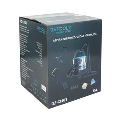 Aspirator uscat umed 1000W, 15L
