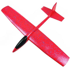 Avion Planor Kaveny, din Polistiren, Lungime 84 cm , Jucarie Recreativa, Cascadorii, Rosu