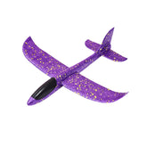 Avion Planor, Kaveny, Simplu, din Poliester, 48 cm, Violet