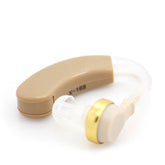 Aparat Auditiv, Kaveny, X-168, Aparat pentru Auz Perfect, fixare usoara, Amplificator de sunet in ear, Baterie inclusa pentru Canalul Auditiv, Bej