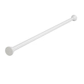 Bara Telescopica Multifunctionala, Kaveny, din Otel Inoxidabil, Utilizare Universala, Retractabila 107 - 195 cm, Fara Perforare Perete, Alb