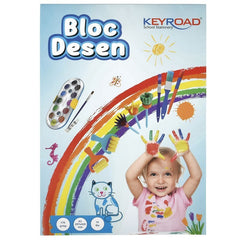 Bloc de desen A3 Keyroad, 16 file, 170g/mp