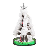 Brad Copac de Hartie Infloritor pe Apa, Kadeny, Jucarie Brad Magic Infloritor de Craciun, Crestere Lenta in 8-24 h, Decoratiune de Craciun, 16.5 x 9.5 x 9.5 cm, Alb