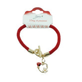 Martisor Bratara Aurie Jolie Buburuza pe Inima