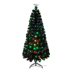 Brazi de Craciun cu fibra optica in 5 culori 8mm - 60cm