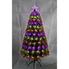 Brazi de Craciun cu fibra optica rosu-albastru, rosu-verde, rosu-alb cald 8mm - 60cm