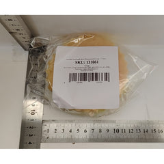 Burete de Vase, Kadeny, Rotund, din Burete PU, Model Smiley Face, Doua Fete, 10 x 4 cm, Galben