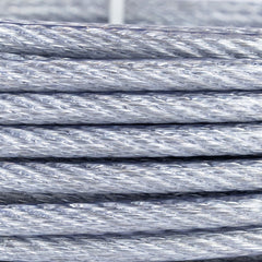 Cablu otel zincat Micul Fermier, plastifiat, diametru 4-5.5mm, lungime 25m