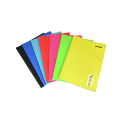 Caiet scolar A4 Mynote Text, 100 file, matematica, colturi rotunjite, coperta plastic, diverse culori, MTXNE-A4100-K