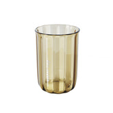 Cana de Apa pentru Clatit, Kadeny, pentru Periuta de Dinti, 200 ml, 10.4 x 7.3 cm, Maro Transparent