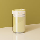 Cana Multifunctionala pentru Voiaj, Kadeny, cu Functii de Depozitare si Suport Articole Igiena Dentara, 13 x 6.8 x 6 cm, Galben