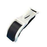 Deviator Centura de Siguranta, Kadeny, pentru Burtica Gravidelor, Universal, Ajustabil, 21x6 cm, Model Delfin Alb