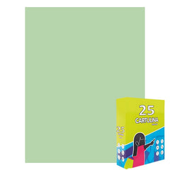 Carton colorat Fabrisa 15558/120, 50x65cm, 180g/mp, verde deschis pastel, top 25 coli