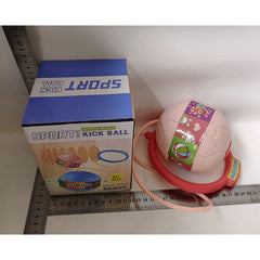 Minge pentru Sarit, Kaveny, Tip Coarda Hula Hoop, Cerc 12 cm, Coarda 52 cm, Minge 12 x 11 cm, Functie Iluminat, 4-6 Ani, Plastic, Roz