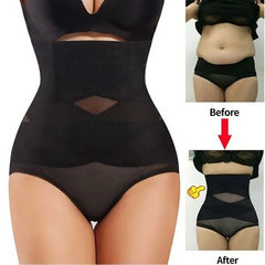 Lenjerie Modelatoare pentru Abdomen, Kadeny, cu Talie Inalta si Corset, Negru, Push-Up, Marimea L
