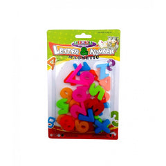 Cifre magnetice copii CNX 8307-123 didactice, diverse culori, set 26 buc