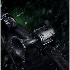 Claxon electric pentru bicicleta, Kaveny, rezistent la apa, 120 dB, negru