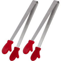 Cleste Creativ pentru Mancare, Kadeny, Model Manusi din Silicon, 14.5x3 cm, Rezistent la Temperaturi Inalte si Coroziune, Rosu