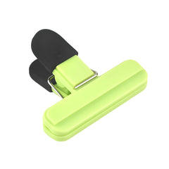 Cleste Multifunctional pentru Sigilarea Pungilor, Kadeny, din Plastic, Mentine Alimentele Proaspete, 7x6.5 cm, Verde