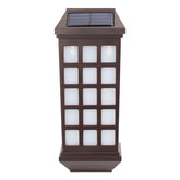 Lampa solara LED tip Felinar pentru perete Kaveny, 23 x 9 cm, 1.2V, ABS, 600mAh, rezistent la apa, alb rece