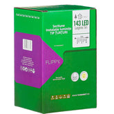 Sectiune Instalatie de Craciun, Kaveny®, Tip Turturi, Fara Alimentator, 5m, 143 LED-uri, 8 Jocuri de Lumini, Fir Transparent, Lumina Alb Cald, IP44, Interconectabila